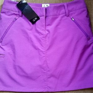 Adidas Purple ClimaCool Golf Skort sz 8